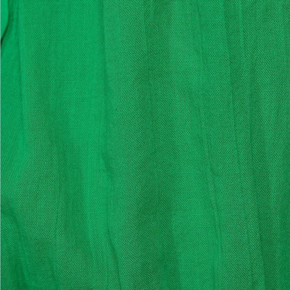 Green Ruffled Women's Dress - Picture 3 of 3